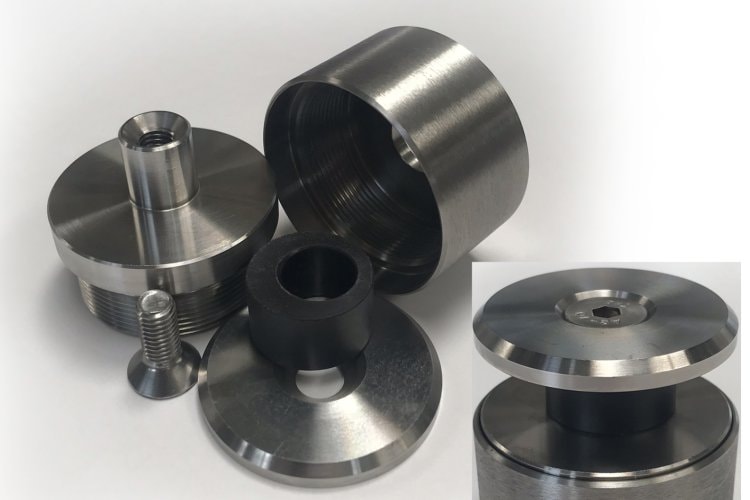 Nerezový držák skleněného zábradlí